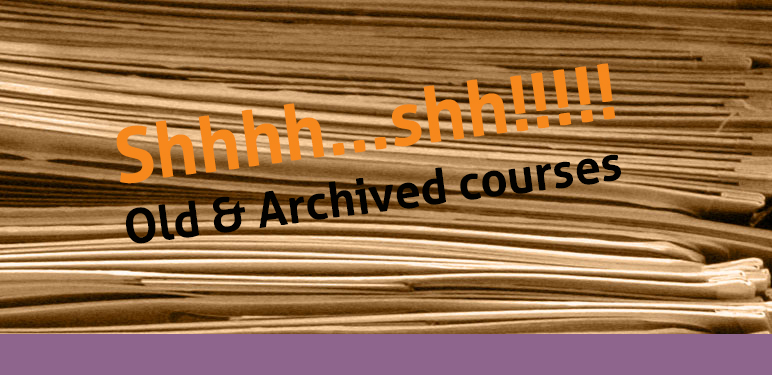 Archived Courses